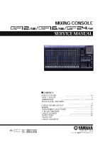 Yamaha GF-16 - Service Manual 